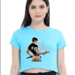 JJK Toji Fushigoro blue Crop Top