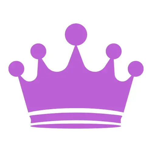 Premium quality crown icon for The Arts Lake. printed oversized t shirt